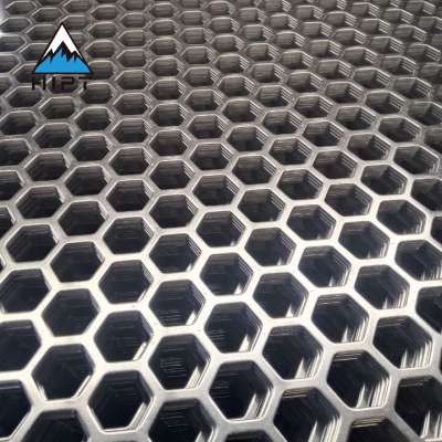 stainless steel honeycomb perforated steel plate mesh hexagonal perforated metal sheet