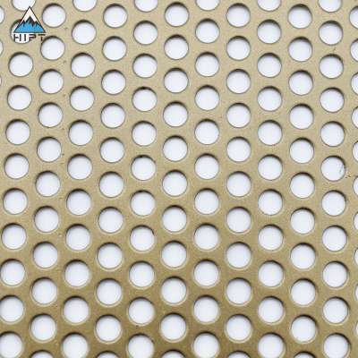 ISO AND  2019 GOLDEN SUPPLIER ANDMANUFACTURE PERFORATED METAL SHEET